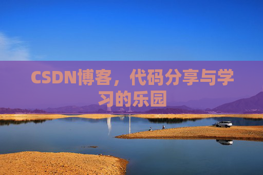 CSDN博客，代码分享与学习的乐园